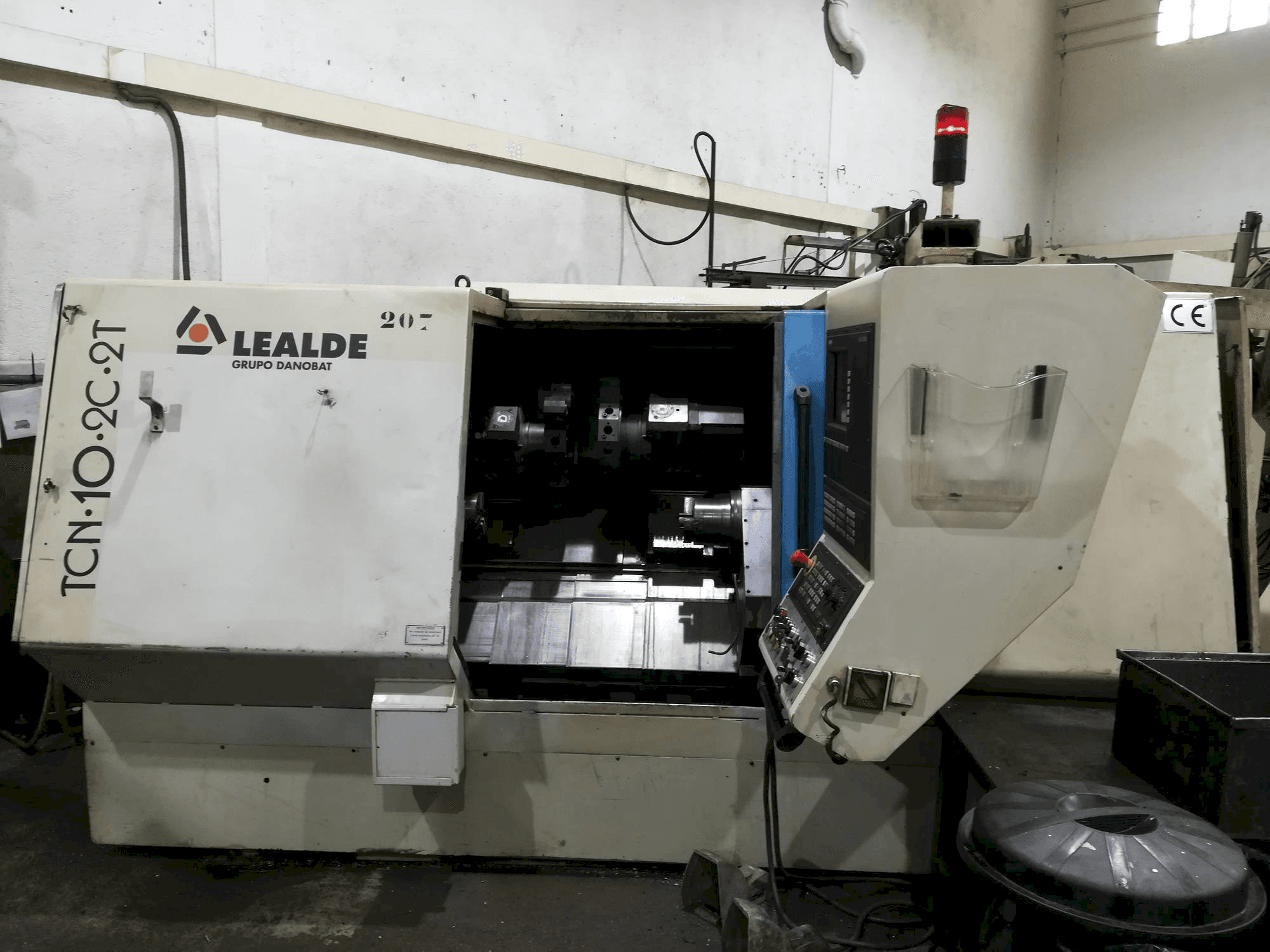 Front view of Lealde TCN 10 2C 2T machine