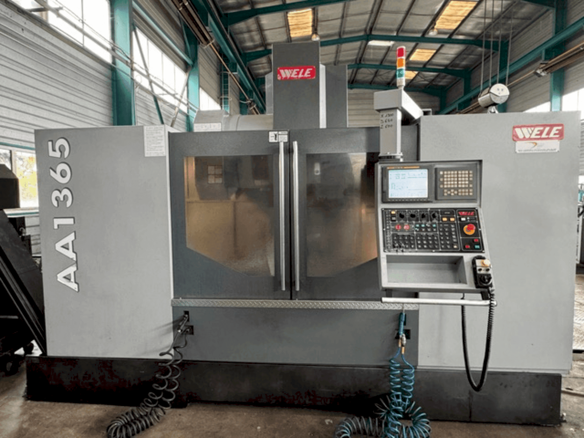 Front view of Wele AA1365 machine