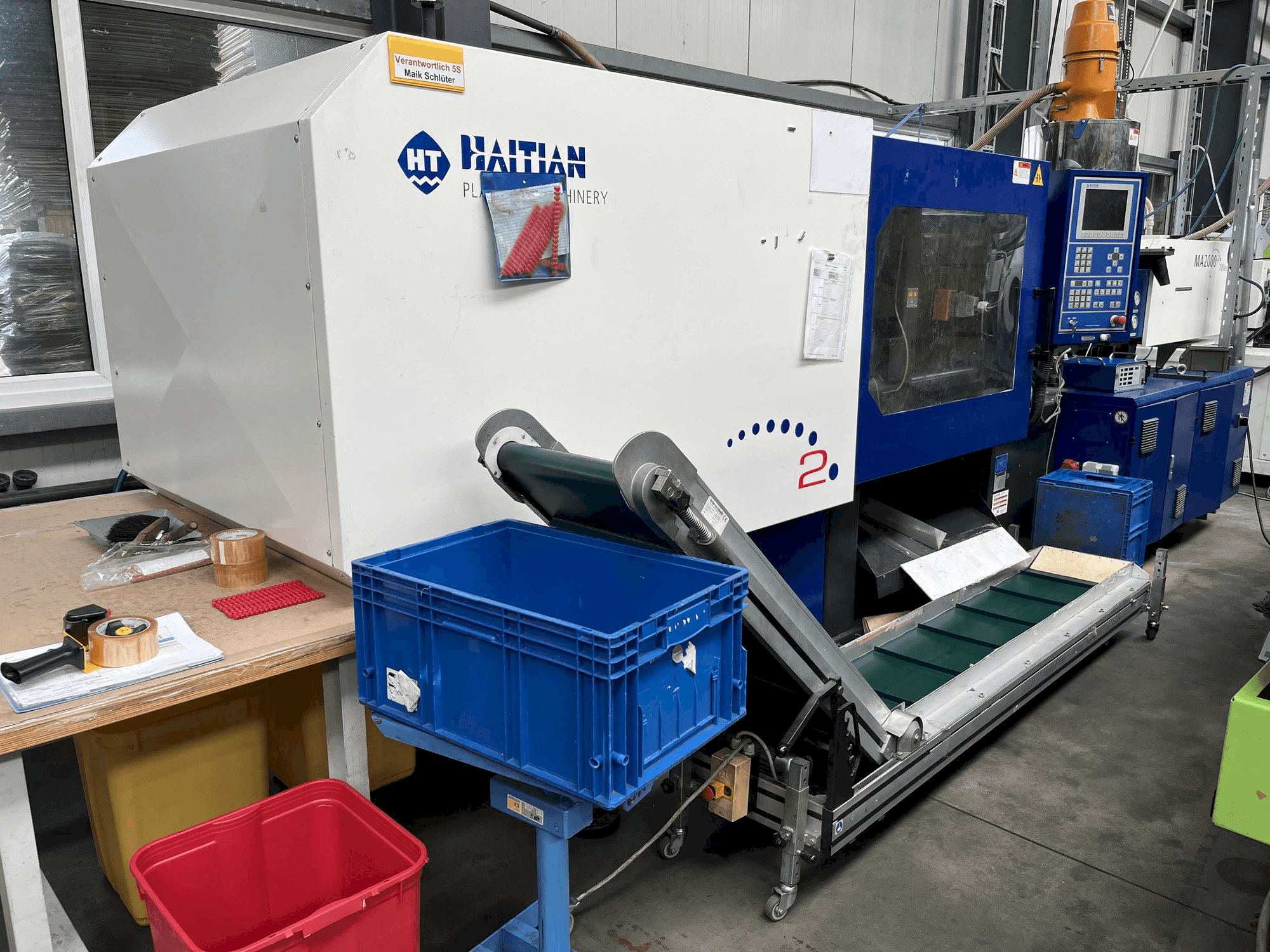 Front view of HAITIAN MA2000 II/700eco machine