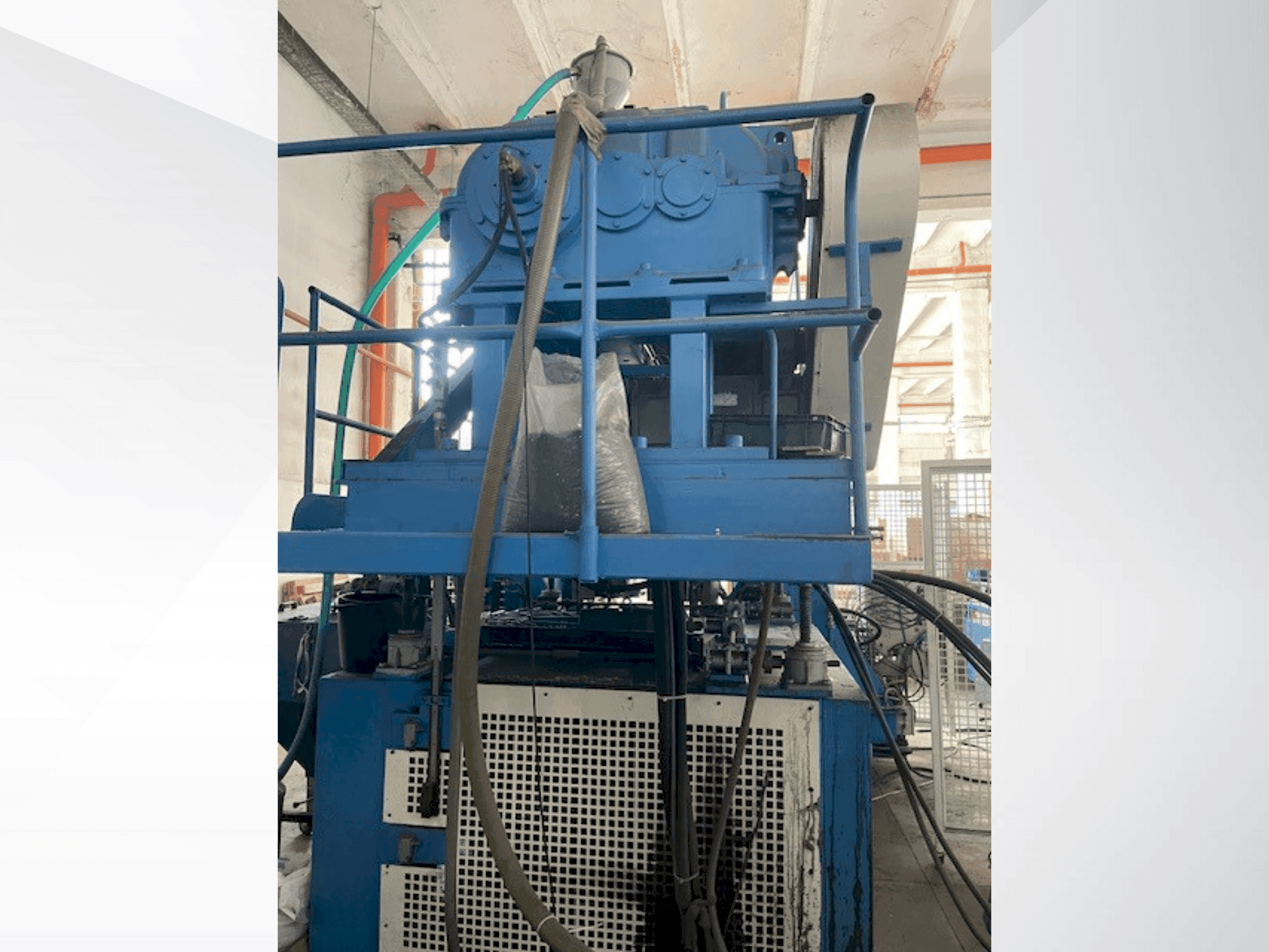 Front view of KAUTEX KEB 120 machine