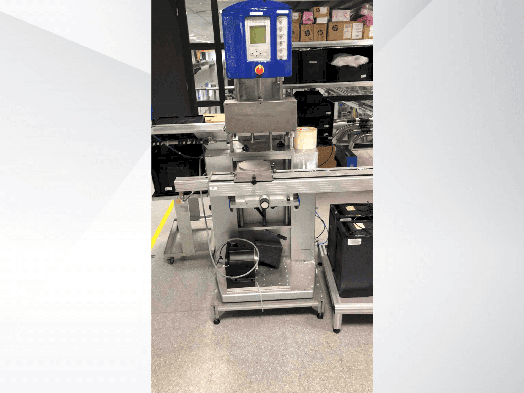 Front view of TTN 400 250 machine