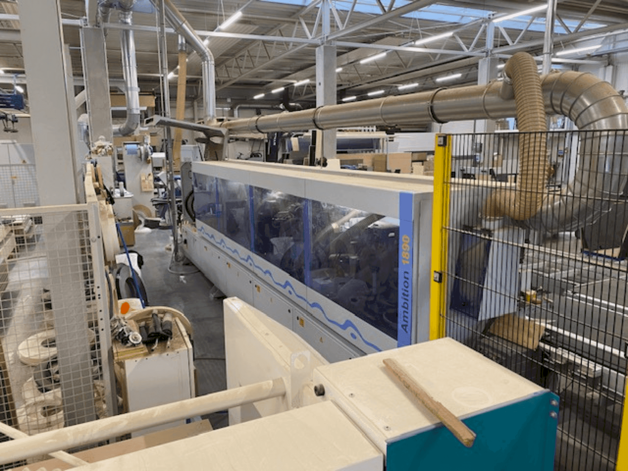 Front view of BRANDT KDF 890 2CU machine