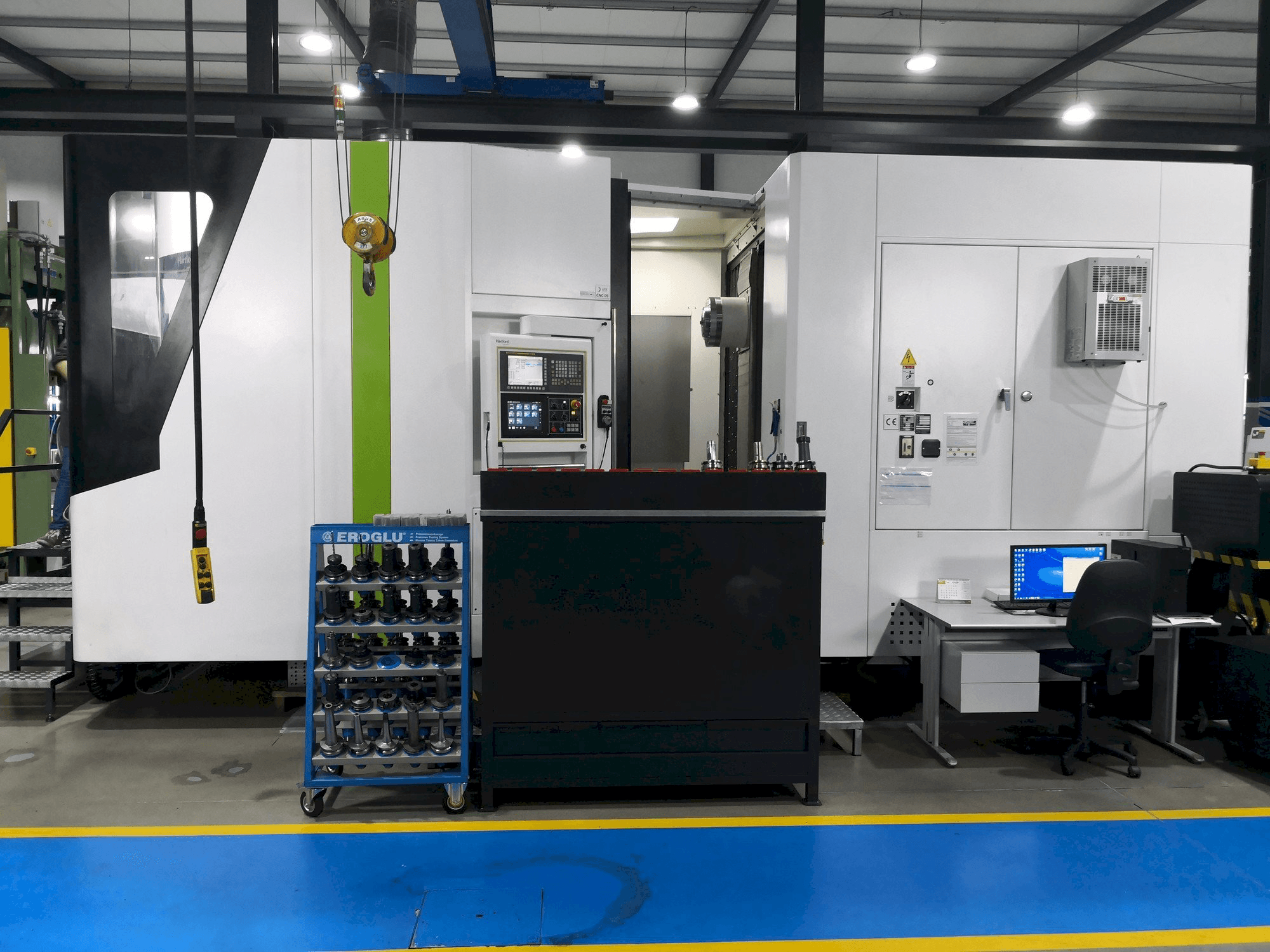 Front view of Hartford HMC-10 machine