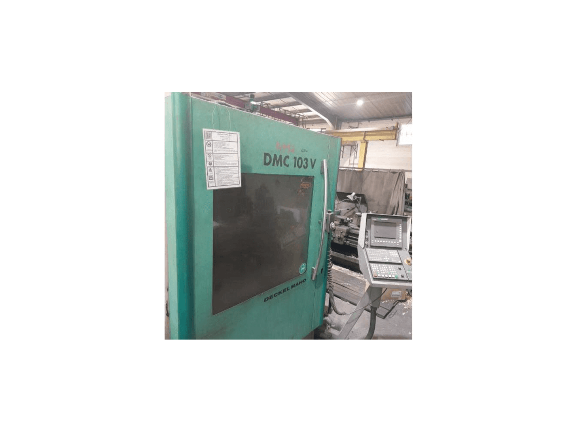 Front view of DECKEL MAHO DMC 103V machine