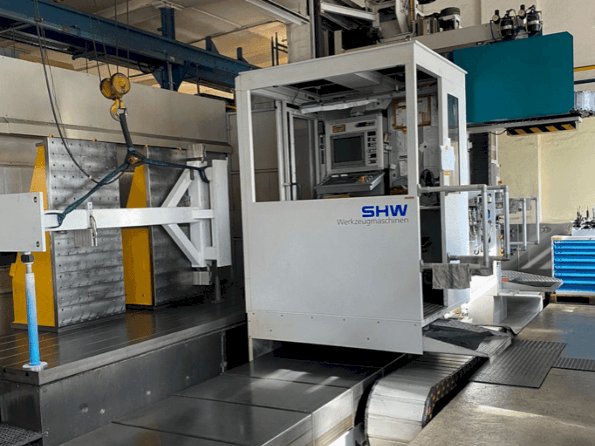 Front view of SHW Powerspeed 5 machine