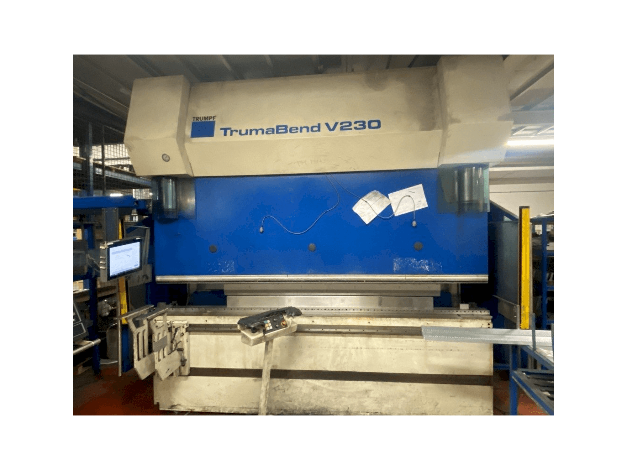 Front view of Trumpf TrumaBend V230 machine