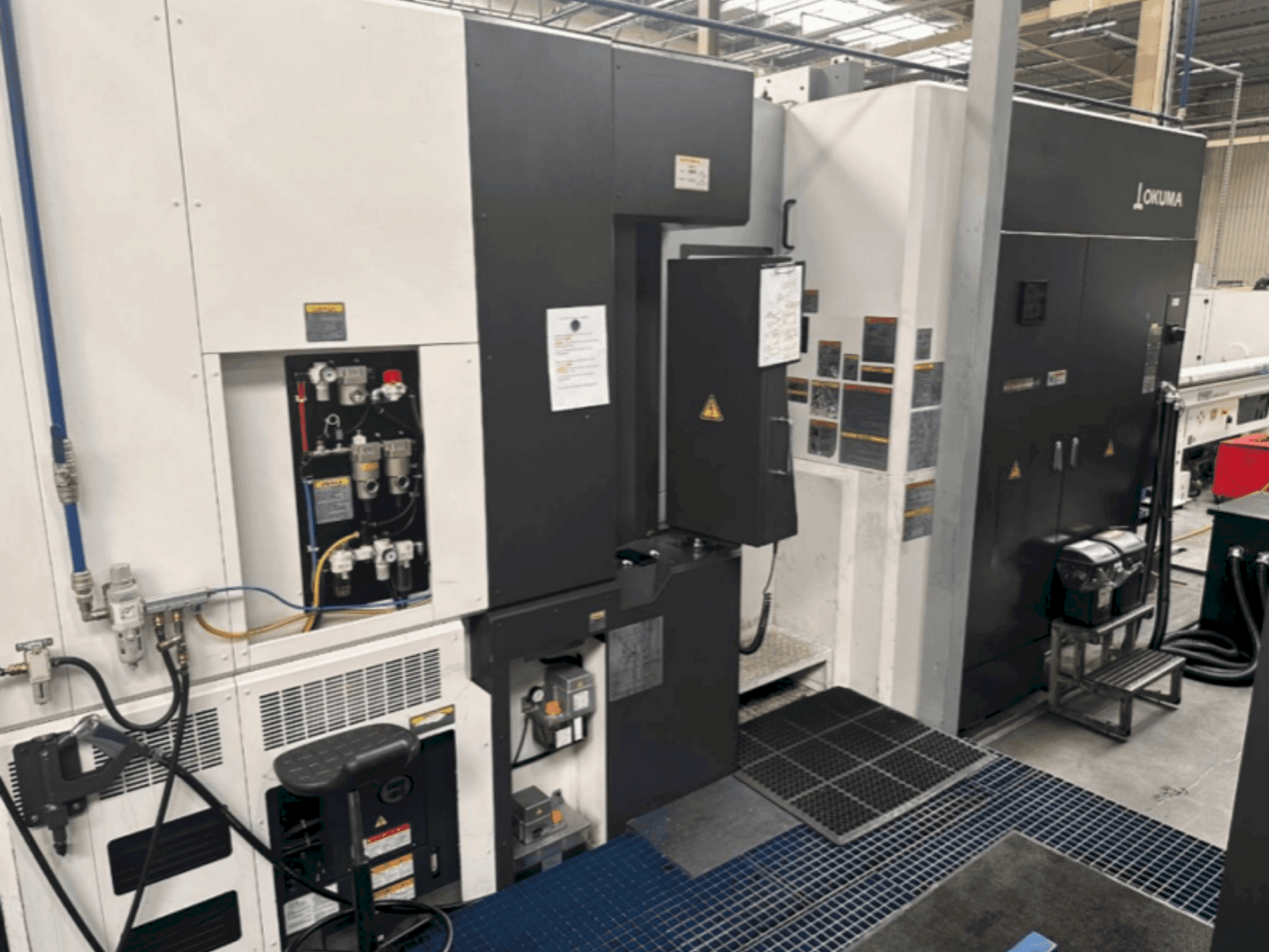 Front view of Okuma MA 600H II (2019) machine