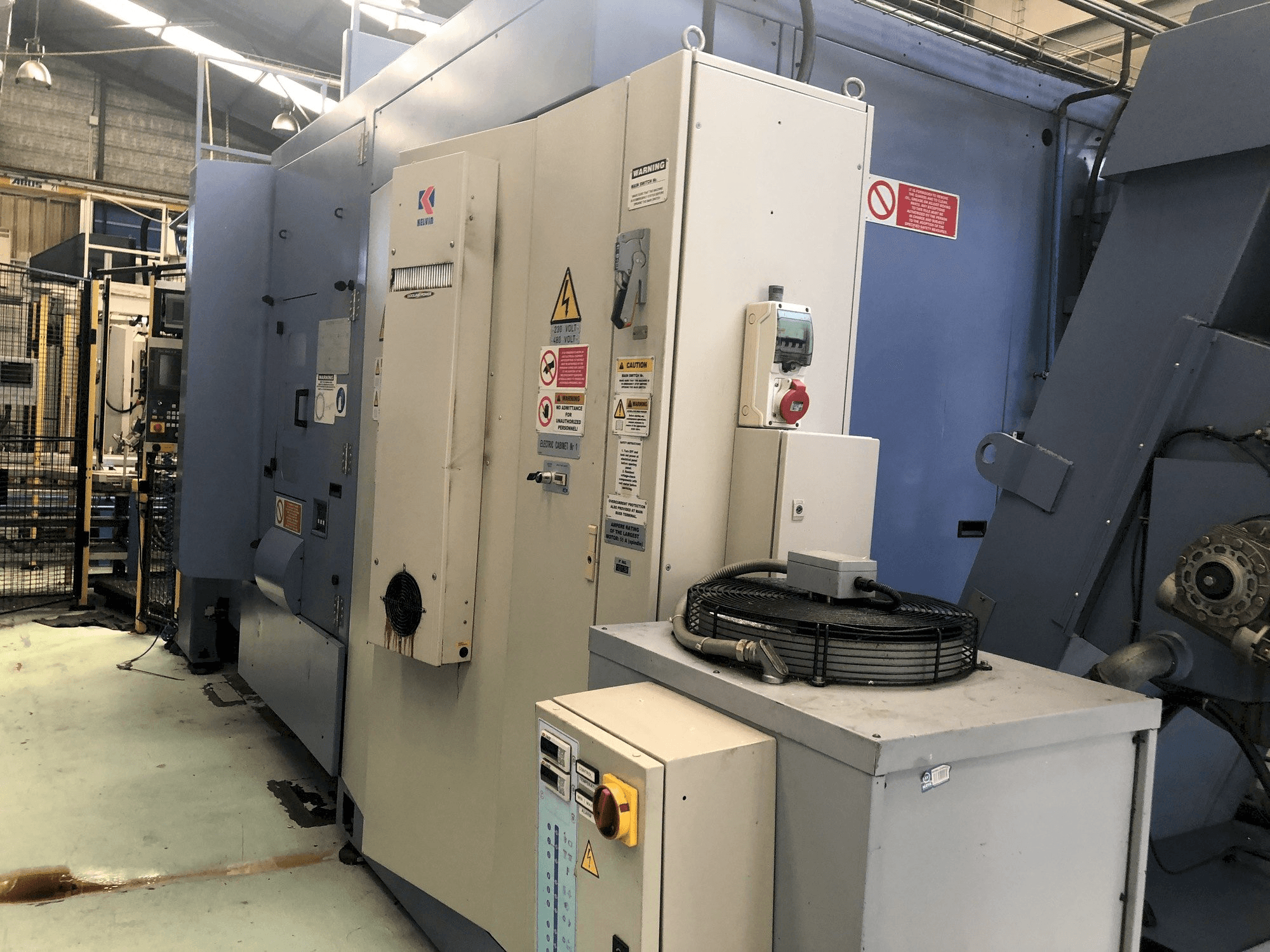 Front view of MCM Clock machine