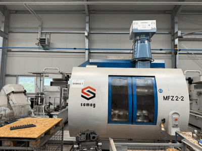 Front view of SAMAG MFZ 2-2 (2007) machine