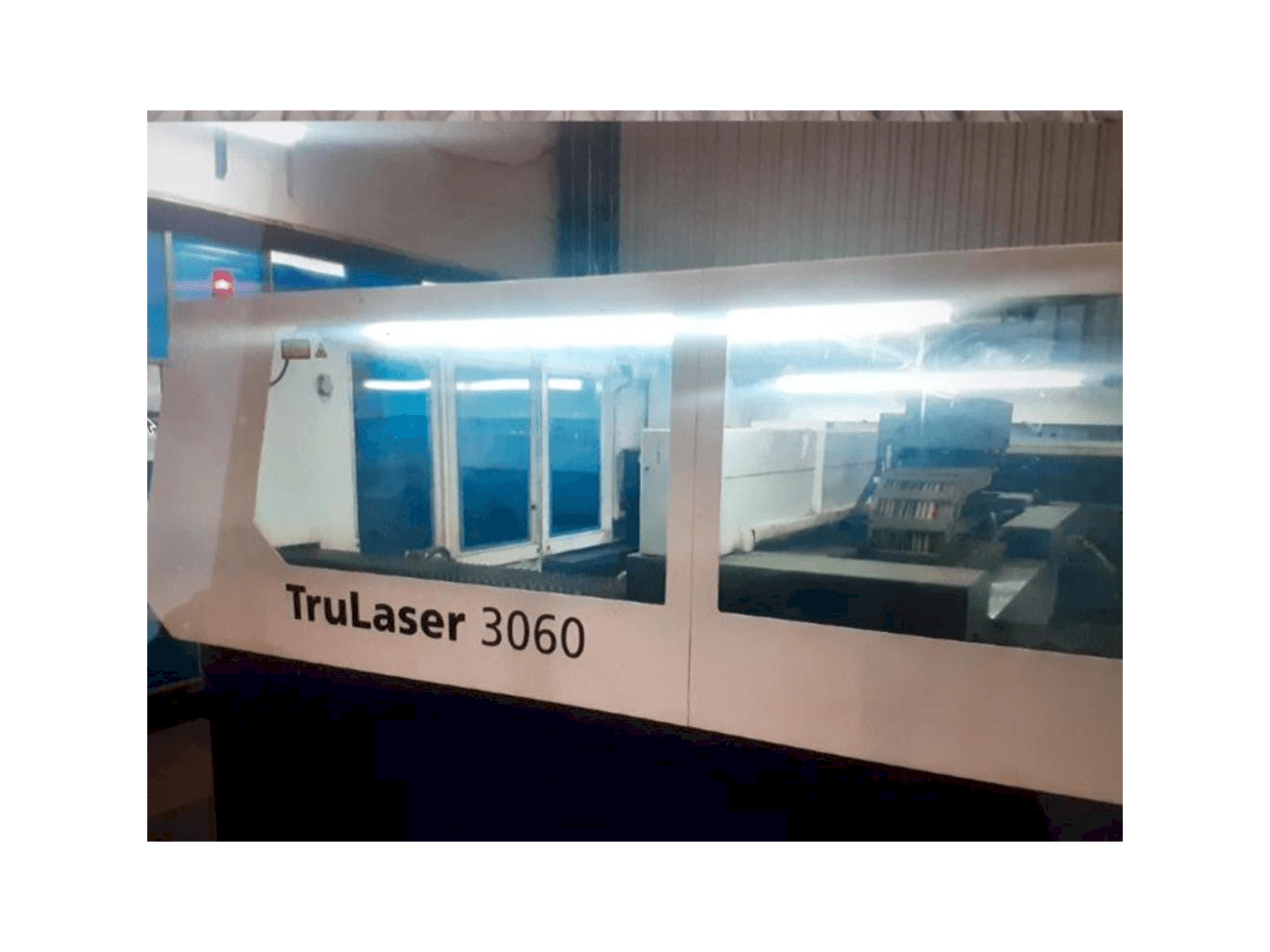 Front view of Trumpf Trulaser 3060 machine