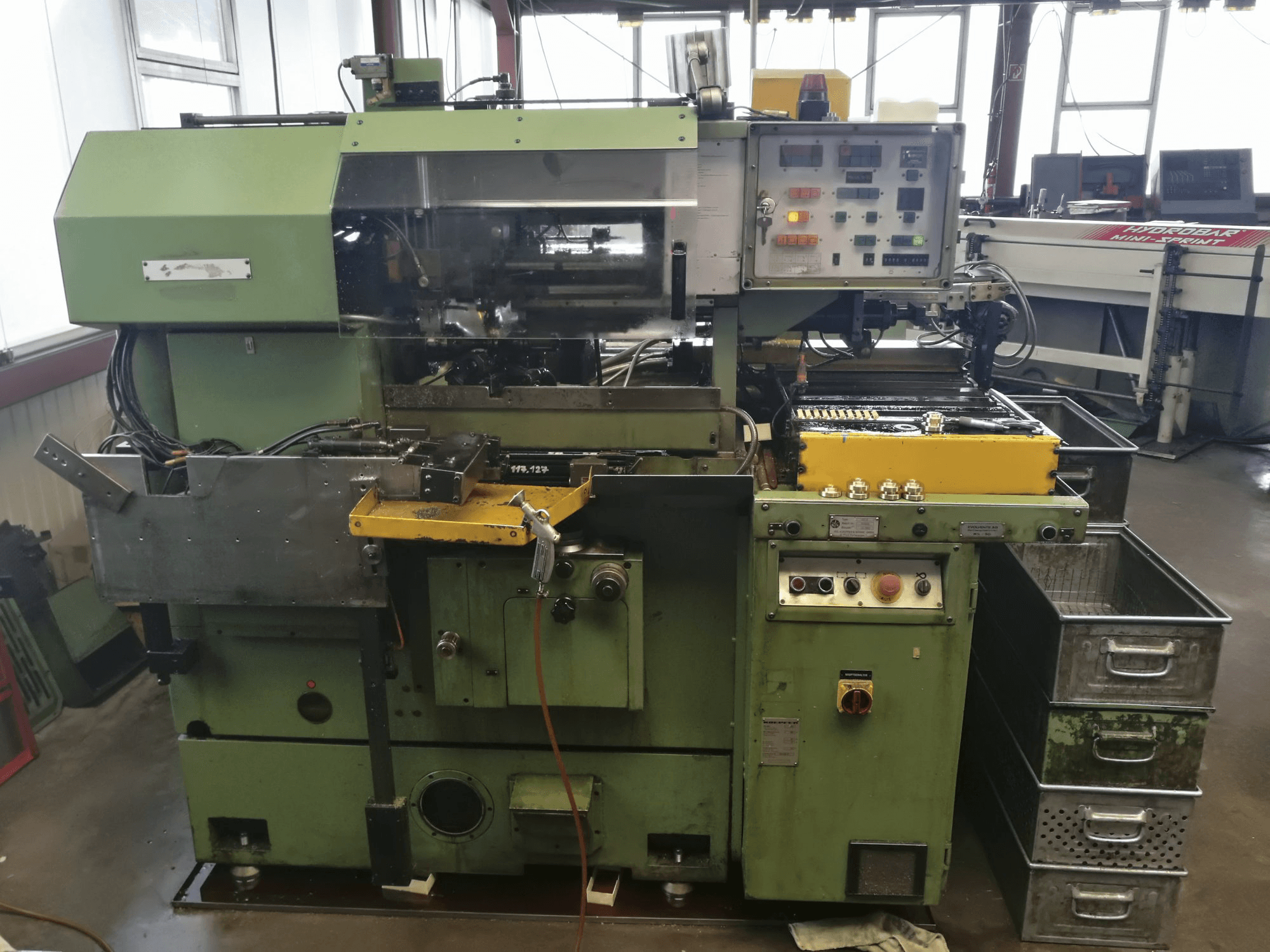 Front view of KOEPFER 153 B machine