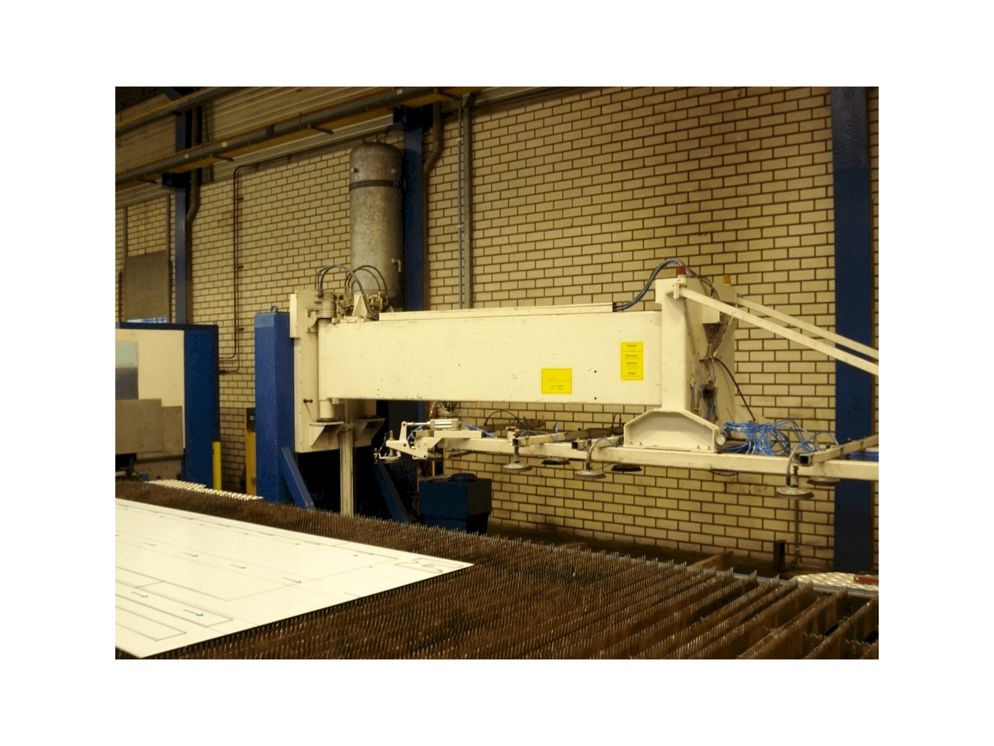 Front view of Trumpf LoadMaster machine