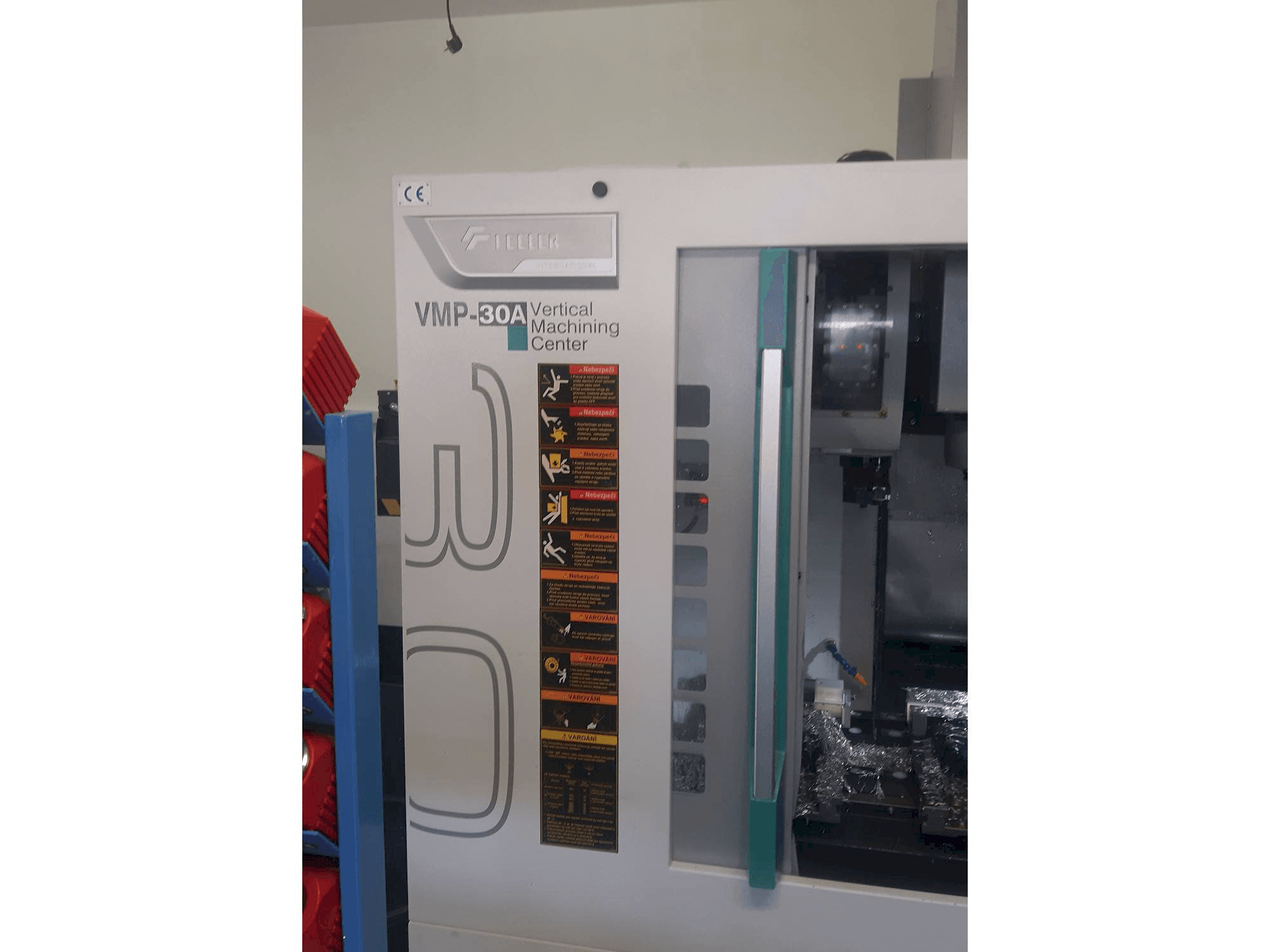 Front view of Feeler VMP 30 machine