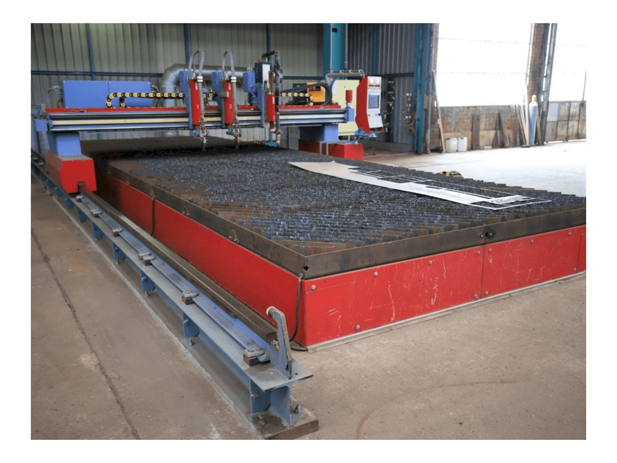 Front view of SATO LS 3500 machine