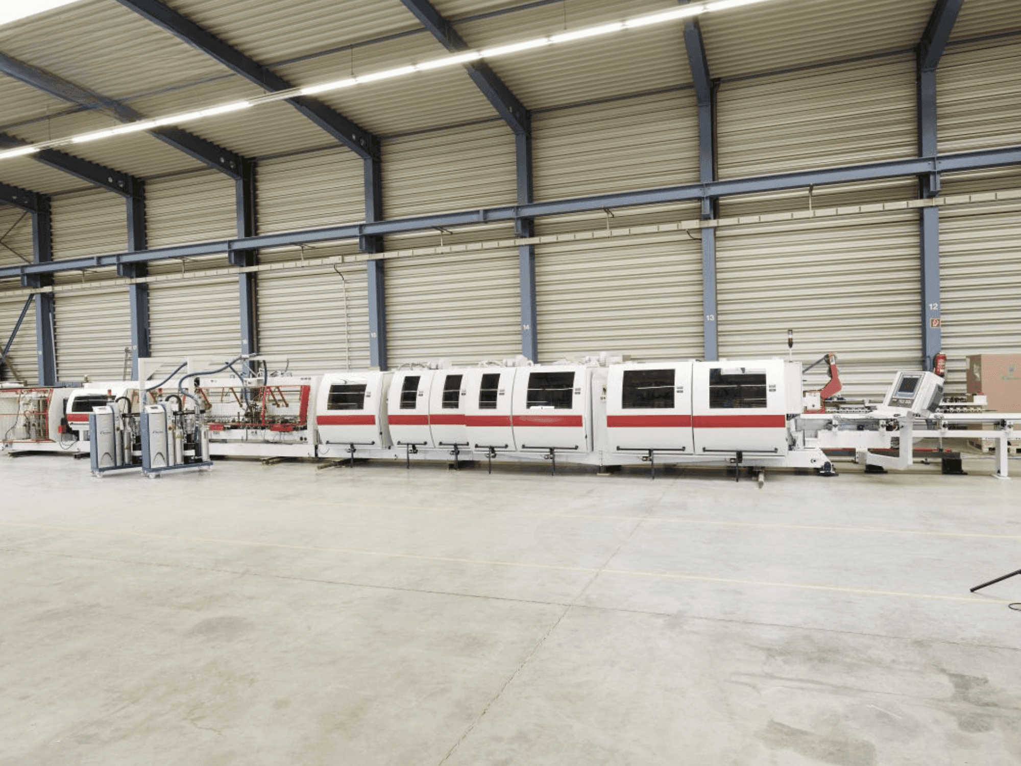 Front view of WEHRMANN Combima /K/I/R80/1260/V machine